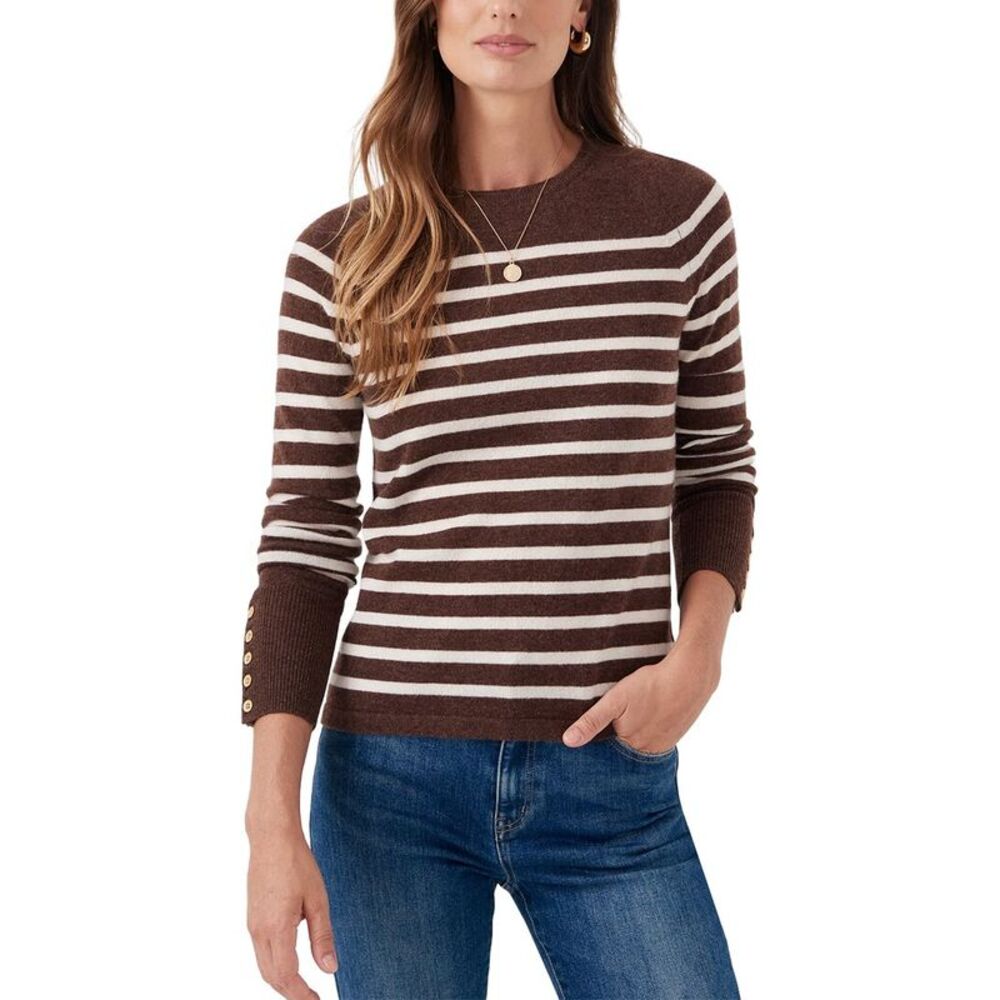 J.Mclaughlin Womens  Zosia Sweater, Brown
